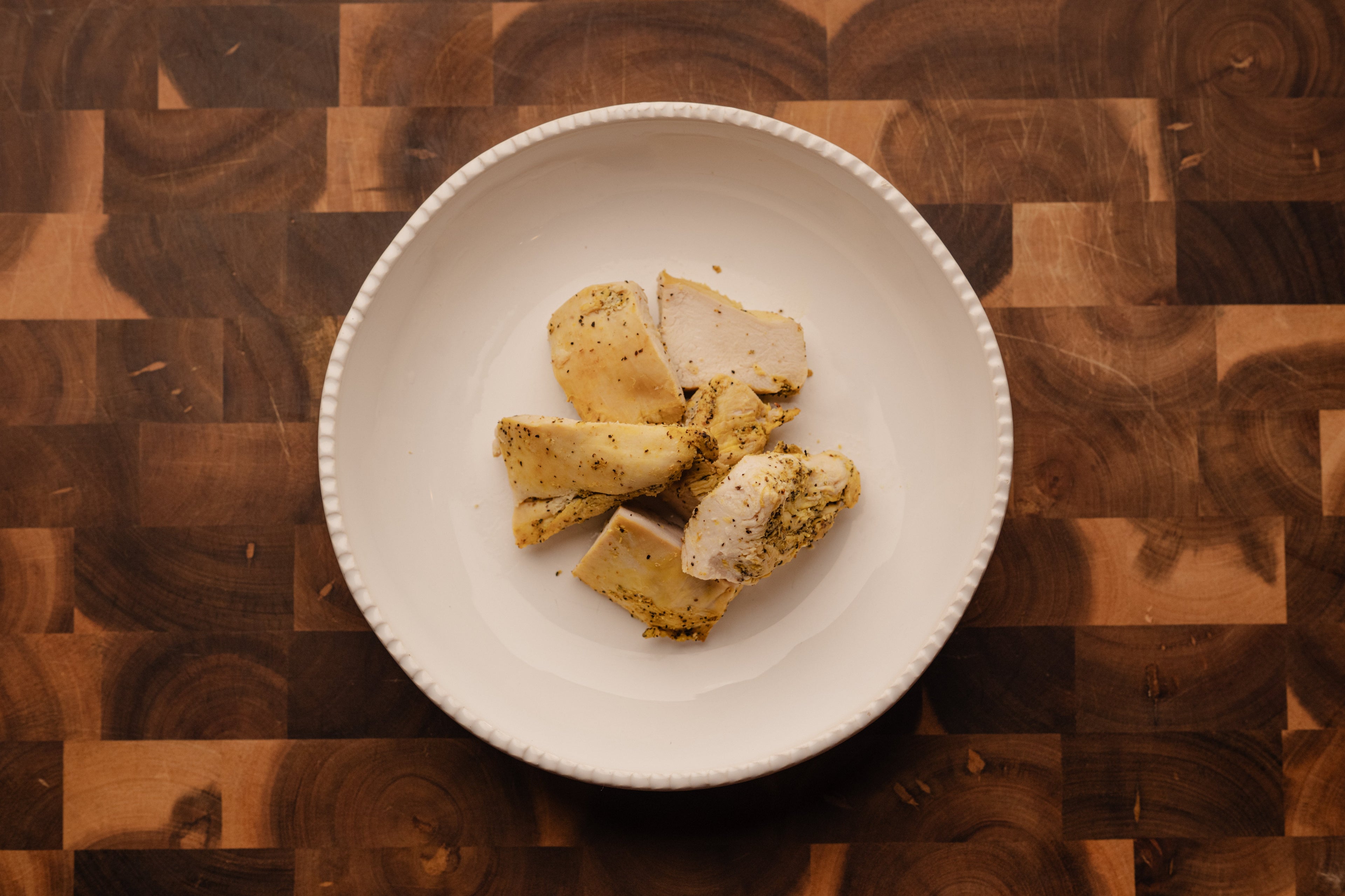 20 Pack - 6 oz Portions Lemon Pepper Chicken