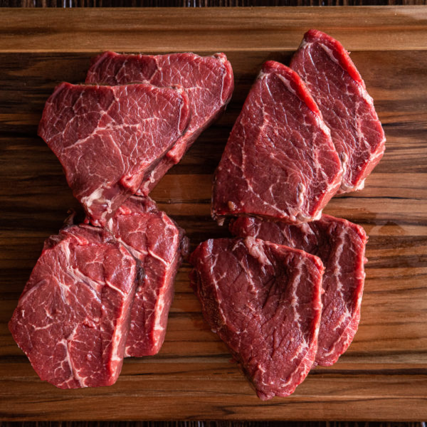 8 oz Sirloin Bavette Steak (20 Steaks, 10 lb average)