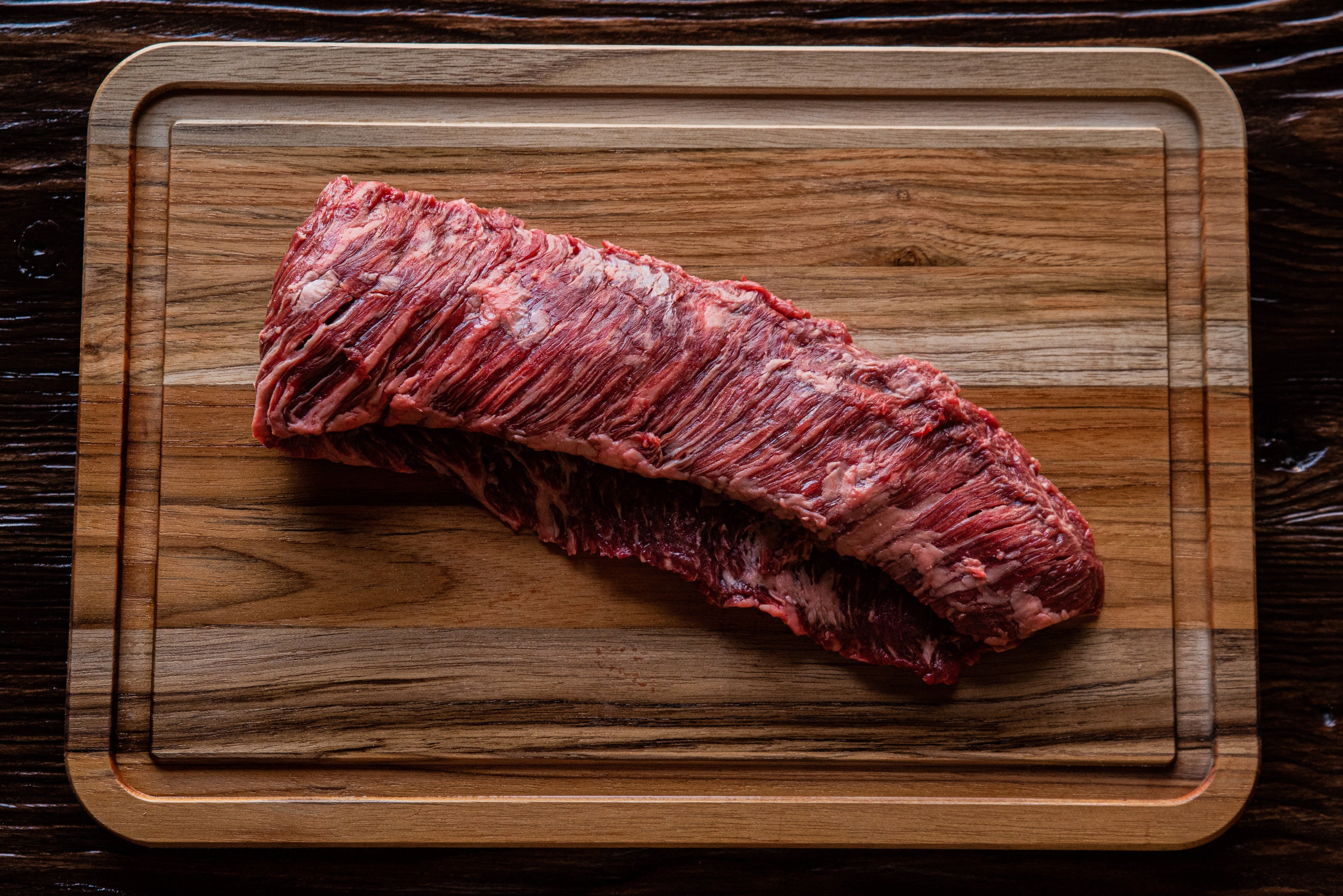 14 oz Skirt Steak 1 lb (12 steaks, 10.5 lb case)